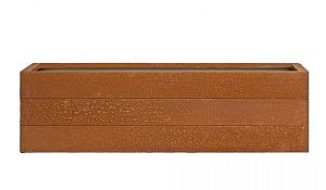 Plantenbak Modulair Corten 120x30x42 cm