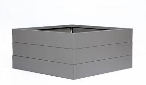 Bloembak Modulair - 120x120x42 cm Taupe