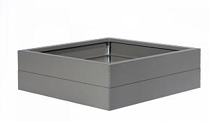 Plantenbak Modulair Taupe 180x180x28 cm