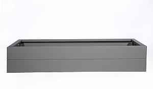 Plantenbak Modulair Taupe 270x180x28 cm