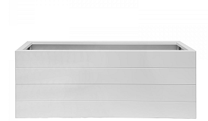 Bloembak Modulair - 150x30x70 cm Wit