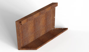 Parallel paneel-L (E) 60x42 cm