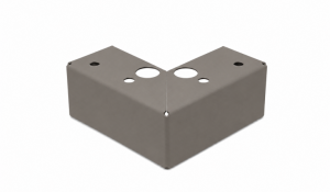 Poten set - 5 cm hoog Taupe