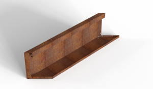 Parallel paneel-L (E) 90x28 cm