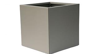 Bloembak vlak - 60x60x60 cm Taupe