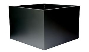 Bloembak vlak - 60x90x60 cm Grafiet zwart