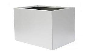 Bloembak vlak - 60x90x60 cm Wit