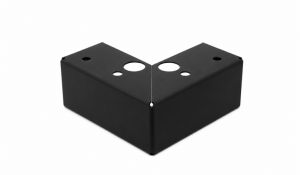 Poten set - 5 cm hoog Grafiet zwart