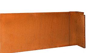 Hoekstuk Inwendig 42 cm - 15x42x15 cm (LxHxB) Corten