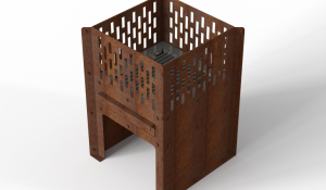 Cortenstaal vuurkorf