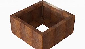 Bloembak Module+ 60x60x28 cm