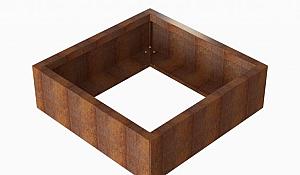 Bloembak Module+ 90x90x28 cm