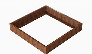 Bloembak Module+ 180x180x28 cm