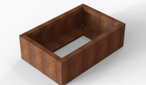 Bloembak Module+ 60x90x28 cm