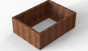 Bloembak Module+ 90x120x42 cm
