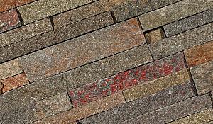 Stone Panels Rusty Quarzite 60x15x1,5-2,5 cm (doos à 0,45 m2)