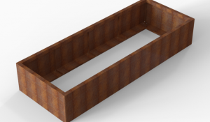 Bloembak Module+ 90x240x42 cm