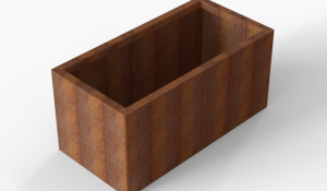 Plantenbak Module+ Corten 120x60x56 cm