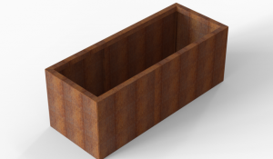 Plantenbak Module+ Corten 150x60x56 cm