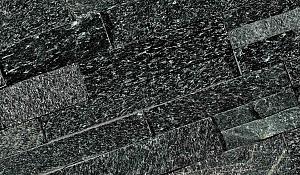 Stone Panels Black Quarzite 60x15x1,5-2,5 cm (doos à 0,45 m2)