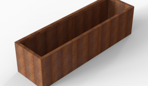 Plantenbak Module+ Corten 210x60x56 cm