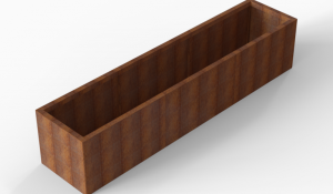 Plantenbak Module+ Corten 270x60x56 cm