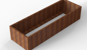 Bloembak Module+ 90x270x56 cm