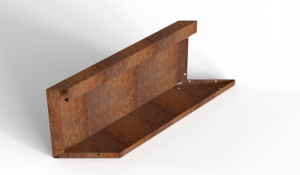 Parallel paneel-L (E) 60x28 cm