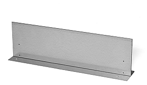 Kantopsluiting Double (flg) 300x10 cm Verzinkt