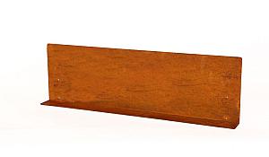Kantopsluiting Stroke (flg) 300x10 cm Corten