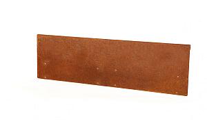 Kantopsluiting Single 300x10 cm - Corten