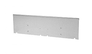 Kantopsluiting Single flex 300x10 cm - Verzinkt