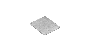 Koppelplaat 10 cm - Verzinkt - verpakt per 50 st.