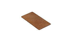 Koppelplaat 16.5 cm - Corten - verpakt per 50 st.