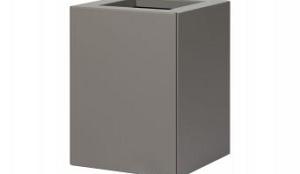 Bloembak vlak - 30x30x40 cm Taupe