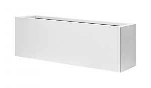 Bloembak vlak - 30x210x40 cm Wit