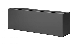 Bloembak vlak - 30x120x40 cm Antraciet