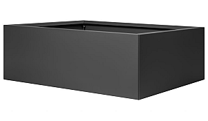 Plantenbak Vlak Antraciet 300x120x40 cm
