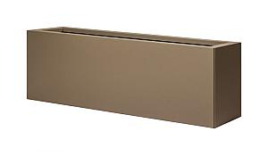 Bloembak vlak - 30x210x40 cm Supra bruin