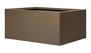 Bloembak vlak - 60x90x40 cm Supra bruin