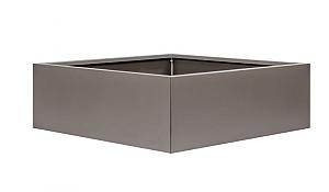 Bloembak vlak - 150x150x60 cm Taupe