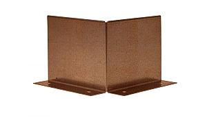 Uitwendige hoek Double (flg) 27.7 cm - Corten