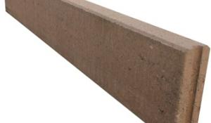 Opsluitband 6x20x100cm warm bruin