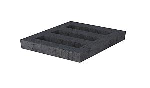 SCHELLEVIS ® GRASBETONTEGEL FACET OPEN 60X60X10 CM ANTRACIET
