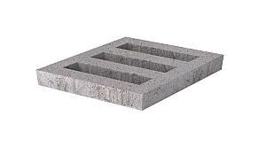 SCHELLEVIS ® GRASBETONTEGEL FACET OPEN 60X60X10 CM GRIJS