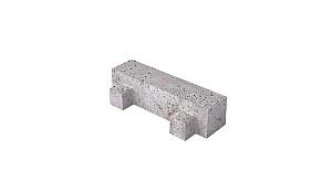 SCHELLEVIS ® BETONKLINKER 40X10X10 CM MET NOKKEN GRIJS