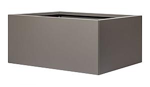 Plantenbak Vlak Taupe 90x60x80 cm