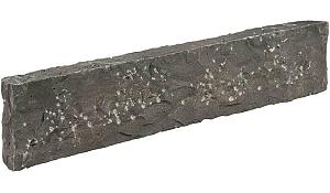 Opsluitband Vietnamese basalt 100x20x6 cm rondom bekapt