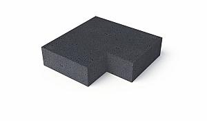 SCHELLEVIS ® OUD HOLL. TRAP HOEKSTUK 90° (37/15) BUITEN ANTRA. 60X60 CM