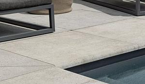 SCHELLEVIS ® OUD HOLL. ZWEMBADRAND HOEK (100X100X5 CM) GRIJS